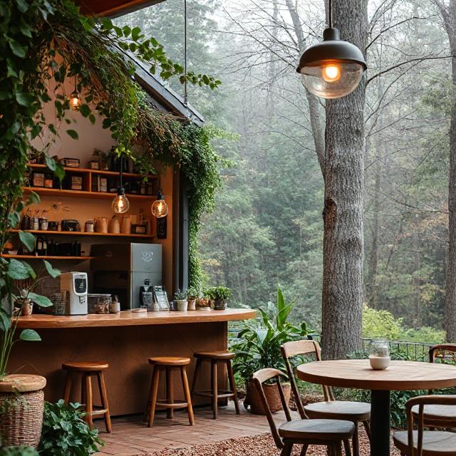 cafe outdoor sukabumi
